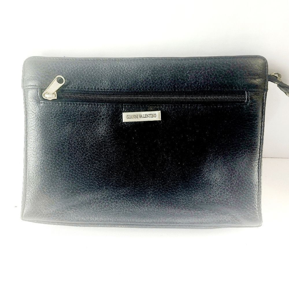 Gianni Valentino Canvas Leather Bag
